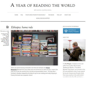 A Year of Reading the World blog by Ann Morgan