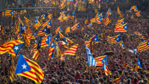 Catalan Independence Rally In Barcelona