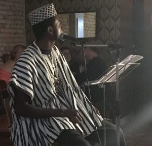 Poetry performance by Kwame Write
